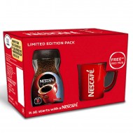 Nescafe Classic with Red mug Instant Coffee  (Mug Free)  (100 g)