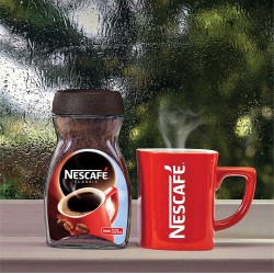 Nescafe Classic with Red mug Instant Coffee  (Mug Free)  (100 g)